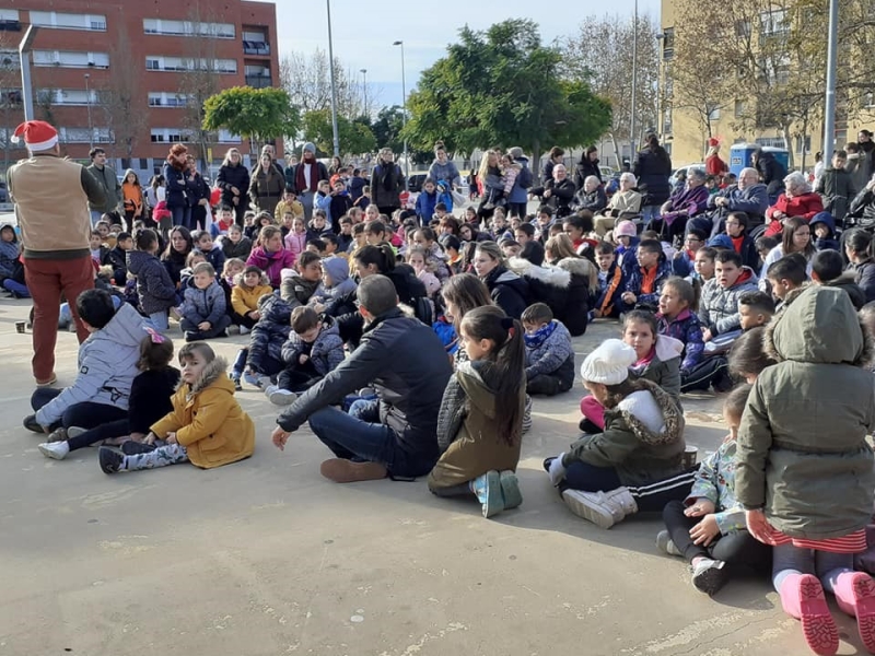 Para este taller se contacto con los de el secretariado gitano en Sant Cosme